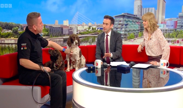 Bbc Breakfast Hosts Were Warned of a Dog's Appearance