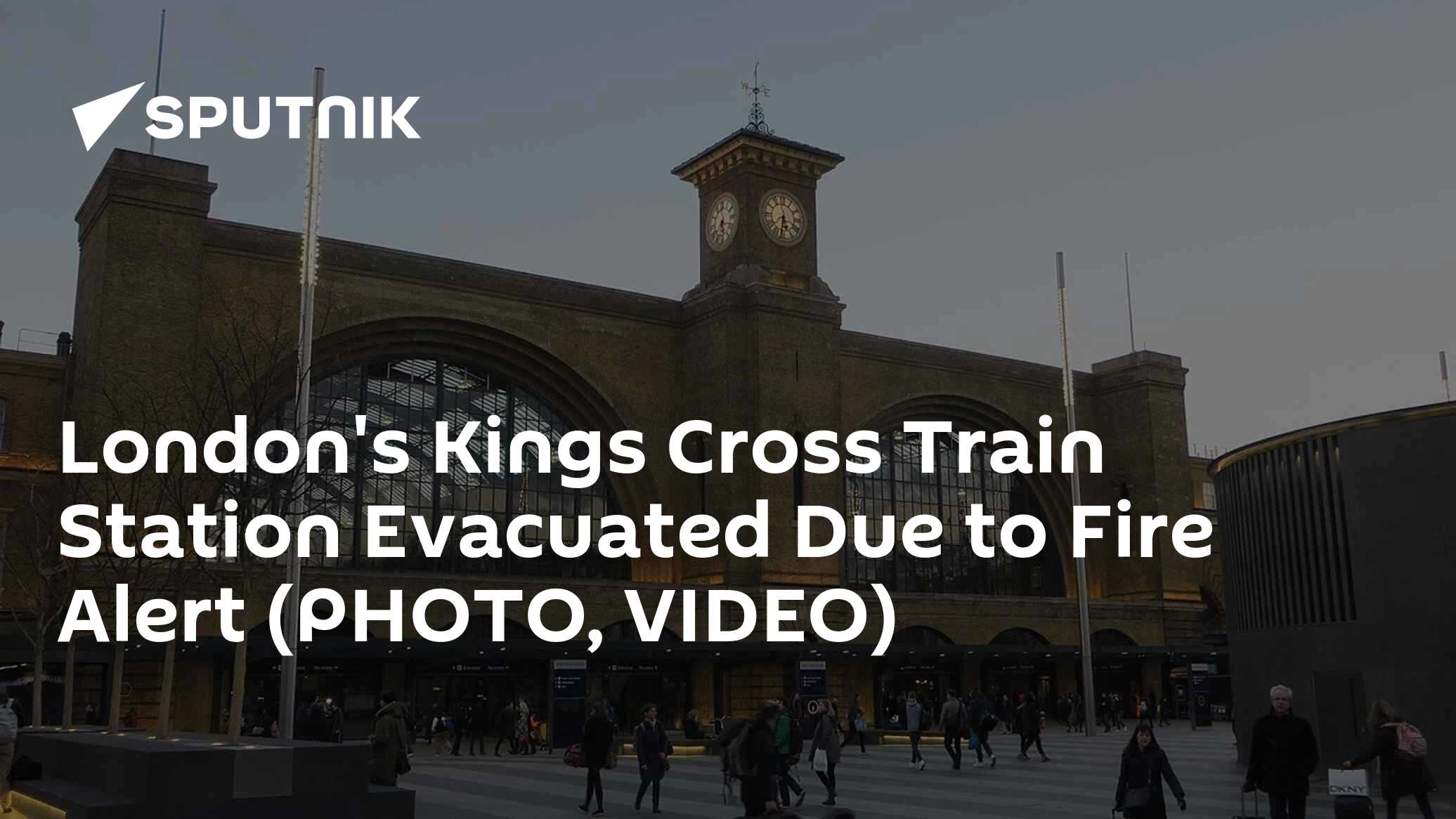 King's Cross Station Was Evacuated Due to a Fire Alert
