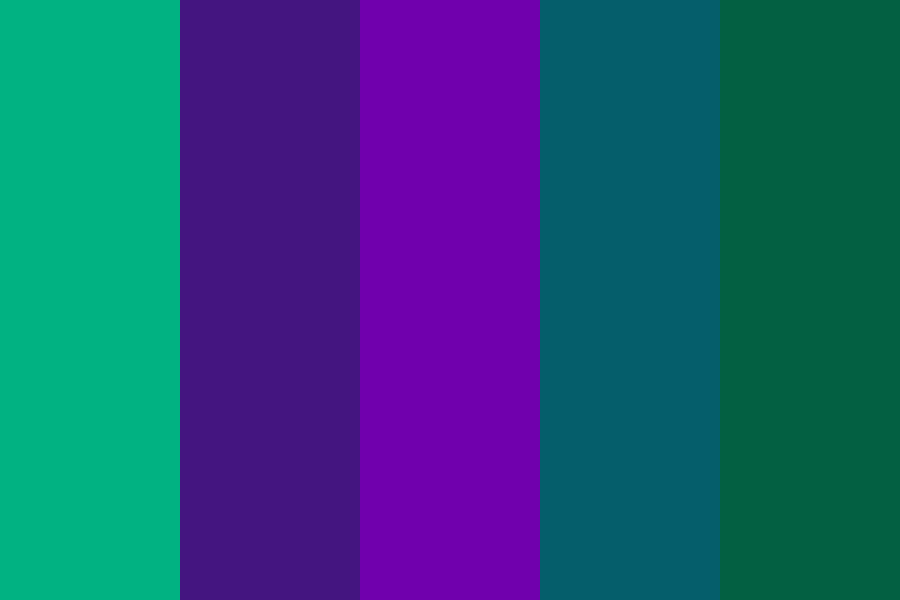 Purple Green Blue What Color