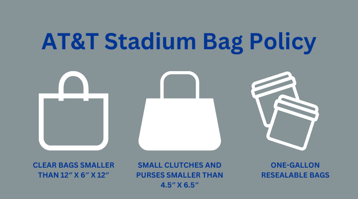 At&T San Antonio Bag Policy
