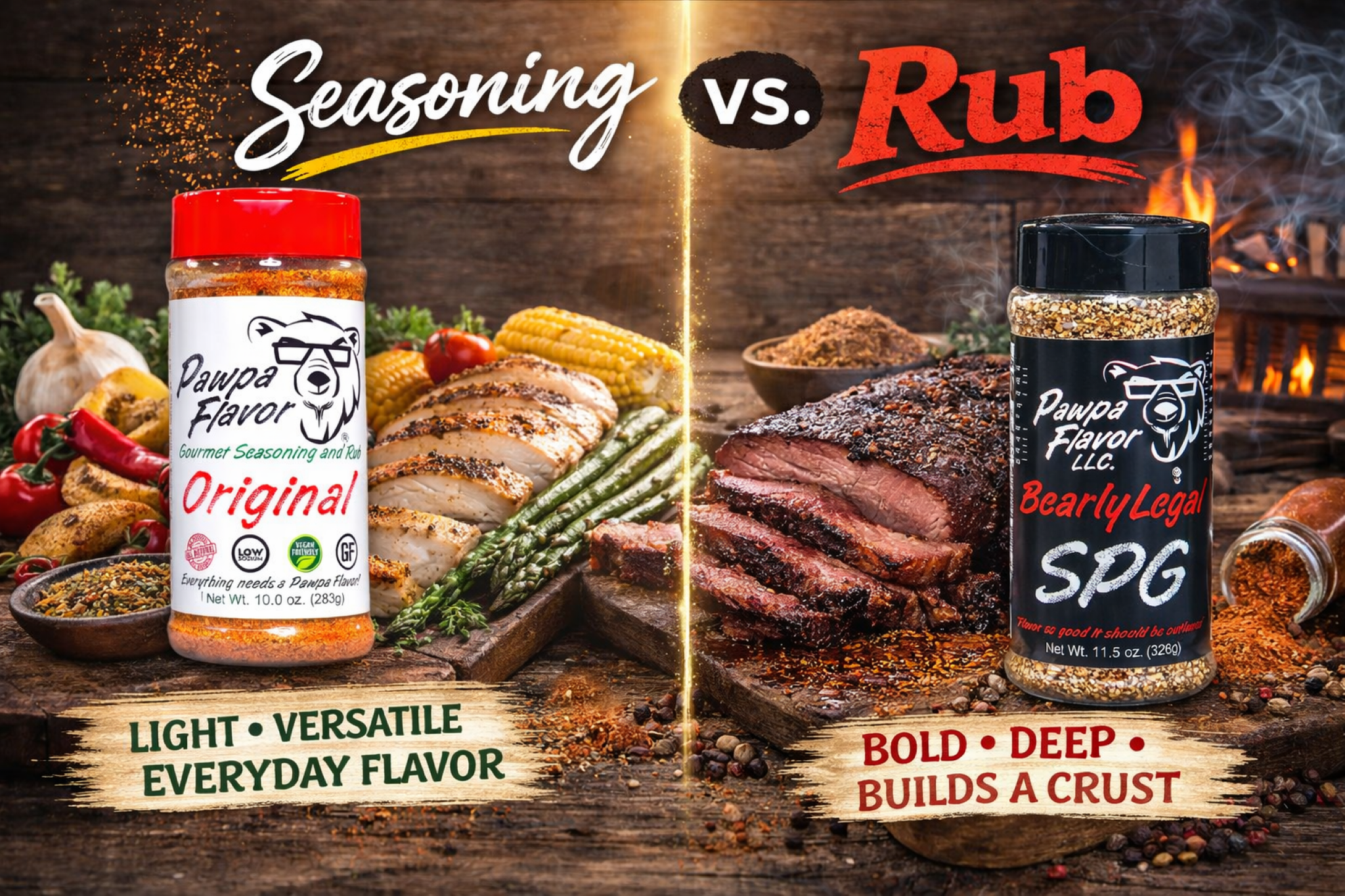 Difference Between Rub and Seasoning