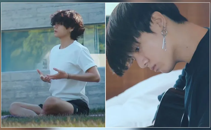 V Jungkook in the Soop