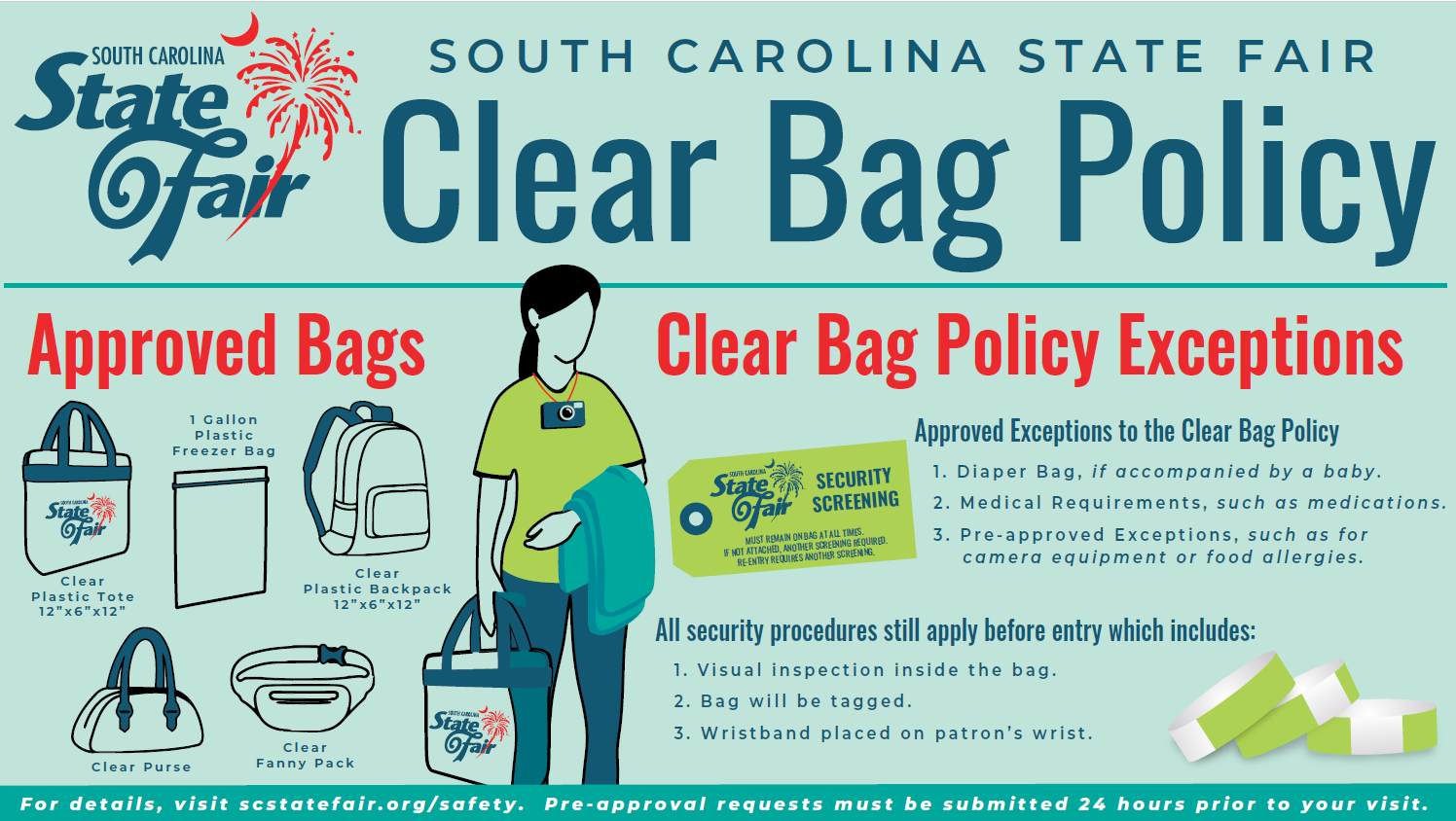 Ohio State Fair Bag Policy