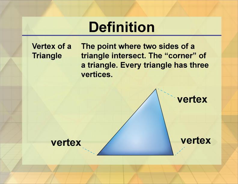 Vertex Definition Math