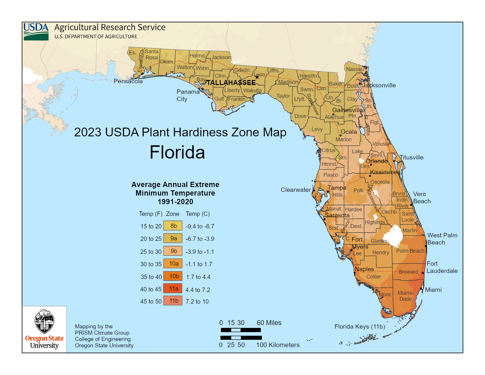 What Zone Is Central Florida for Planting