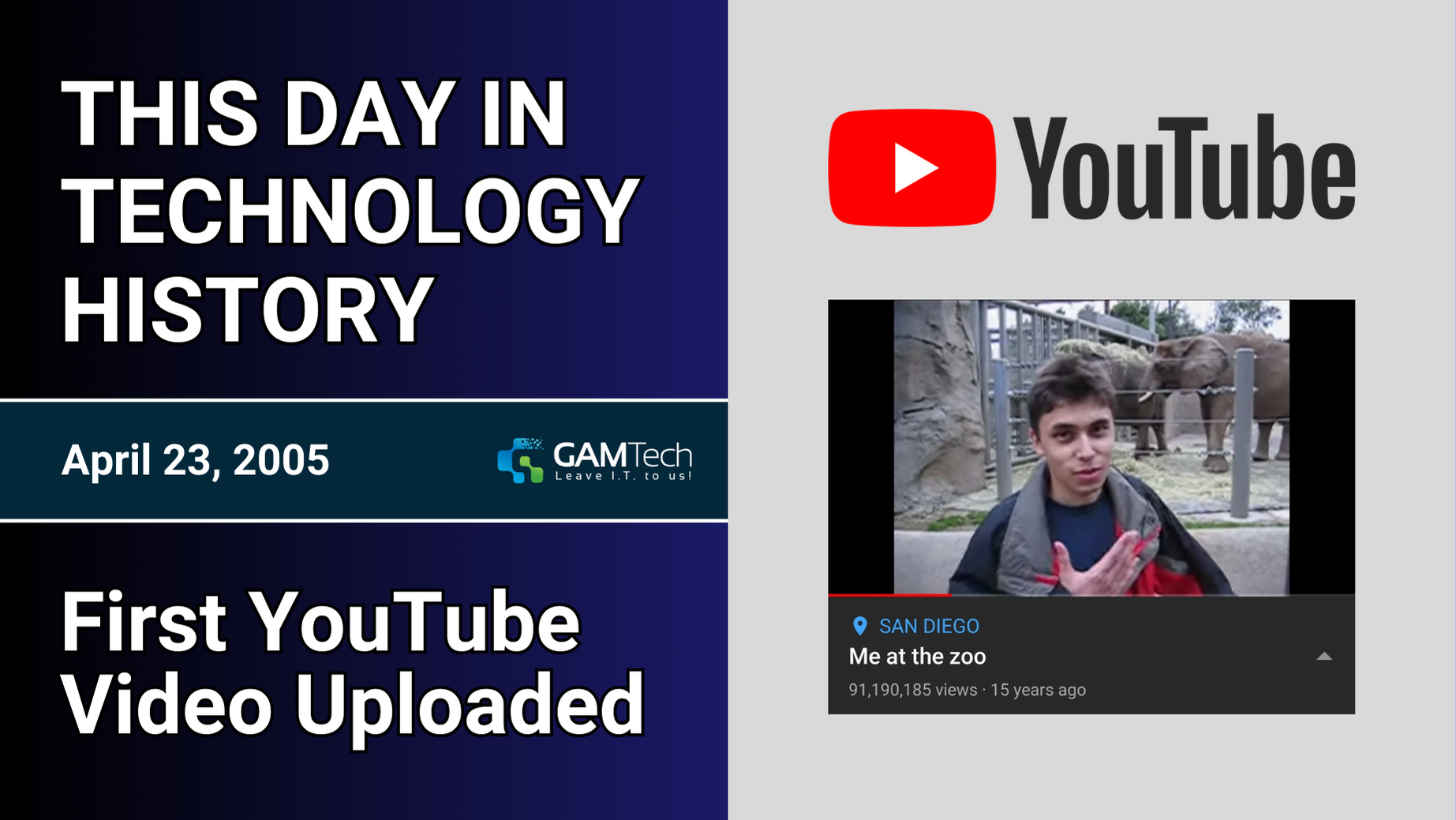 What Was the First Ever Youtube Video