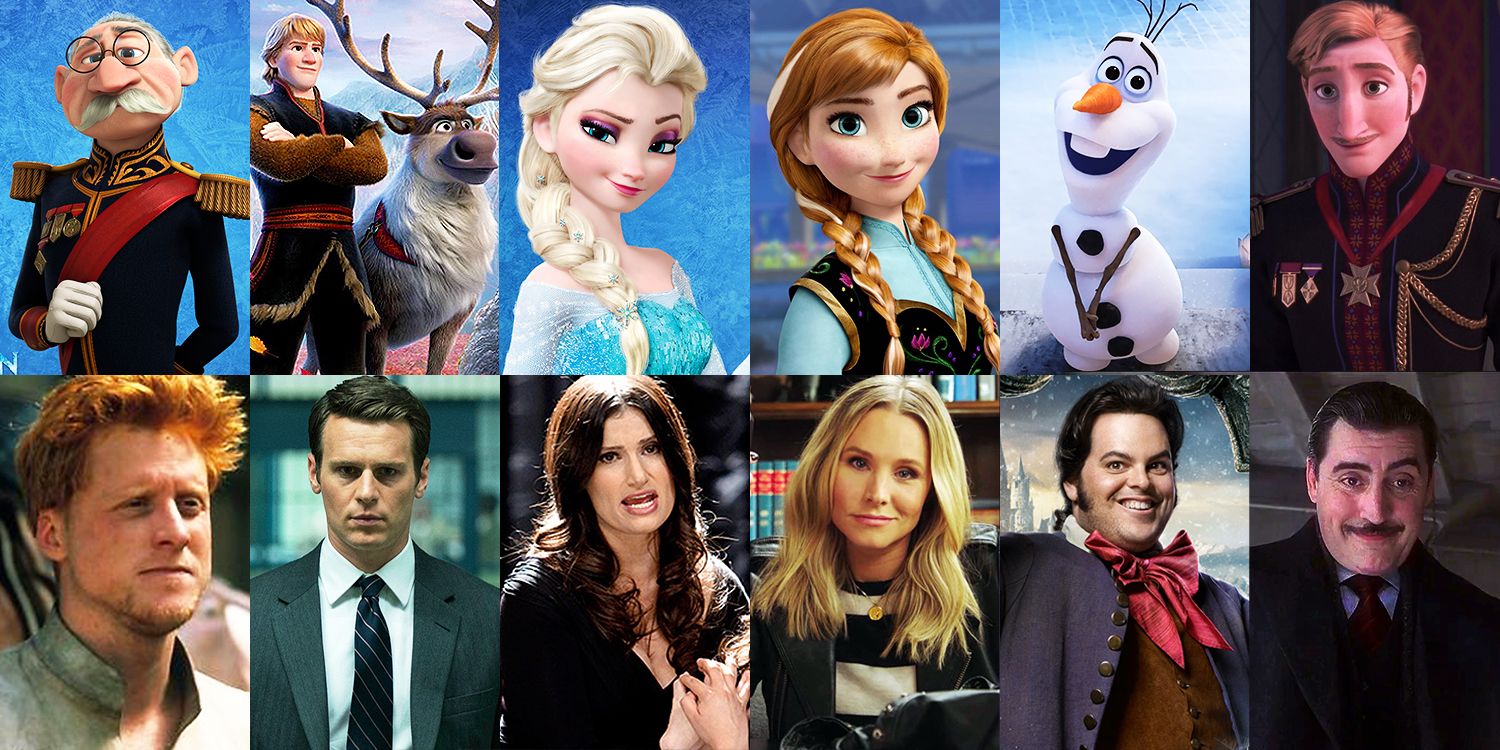 Frozen Movie Voice Actors