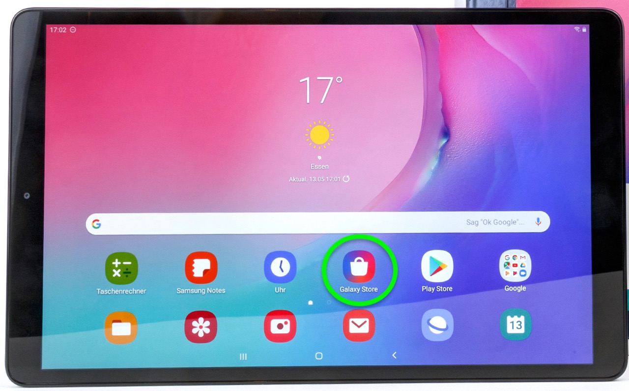 App Store for Samsung Galaxy Tablet