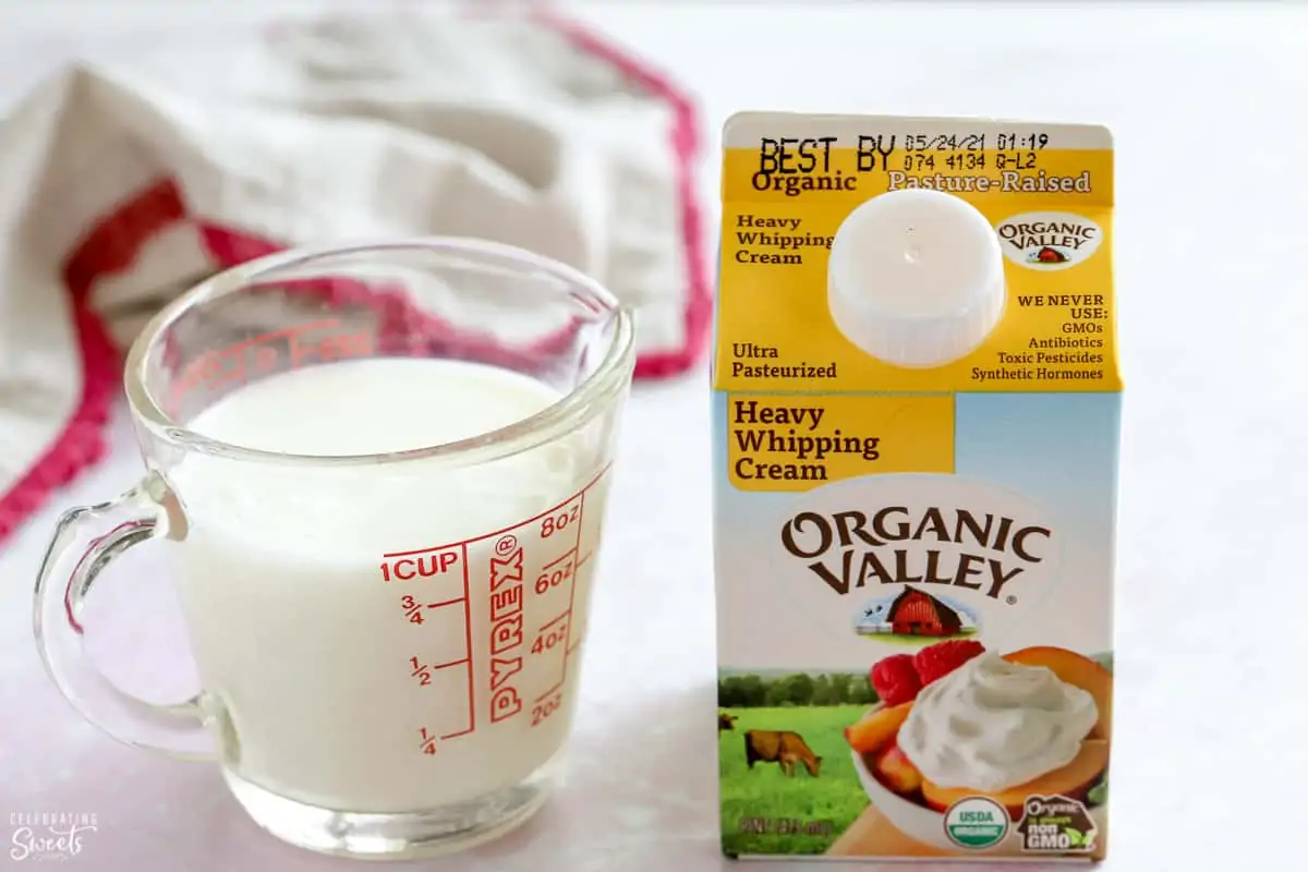 Heavy Cream Substitute 1/2 Cup