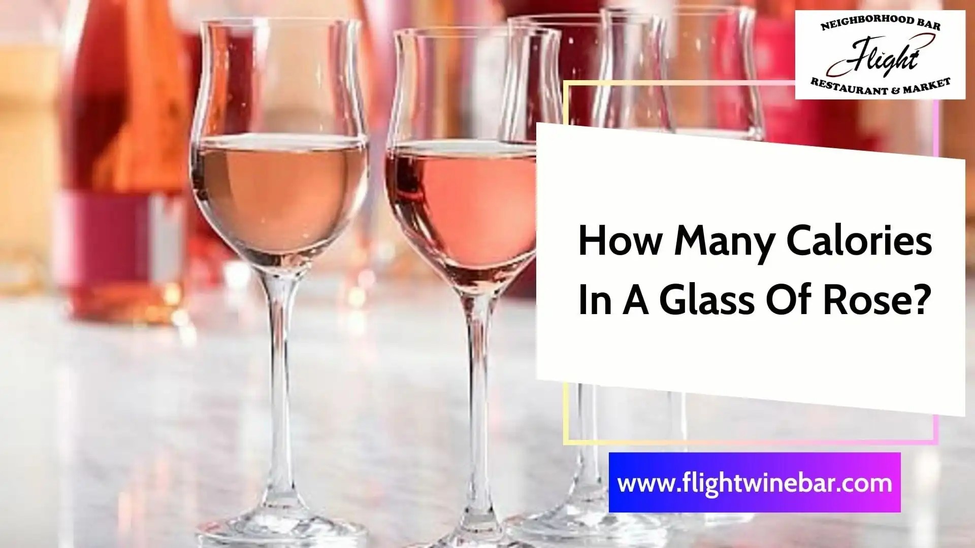 Calories in a Glass of Rose