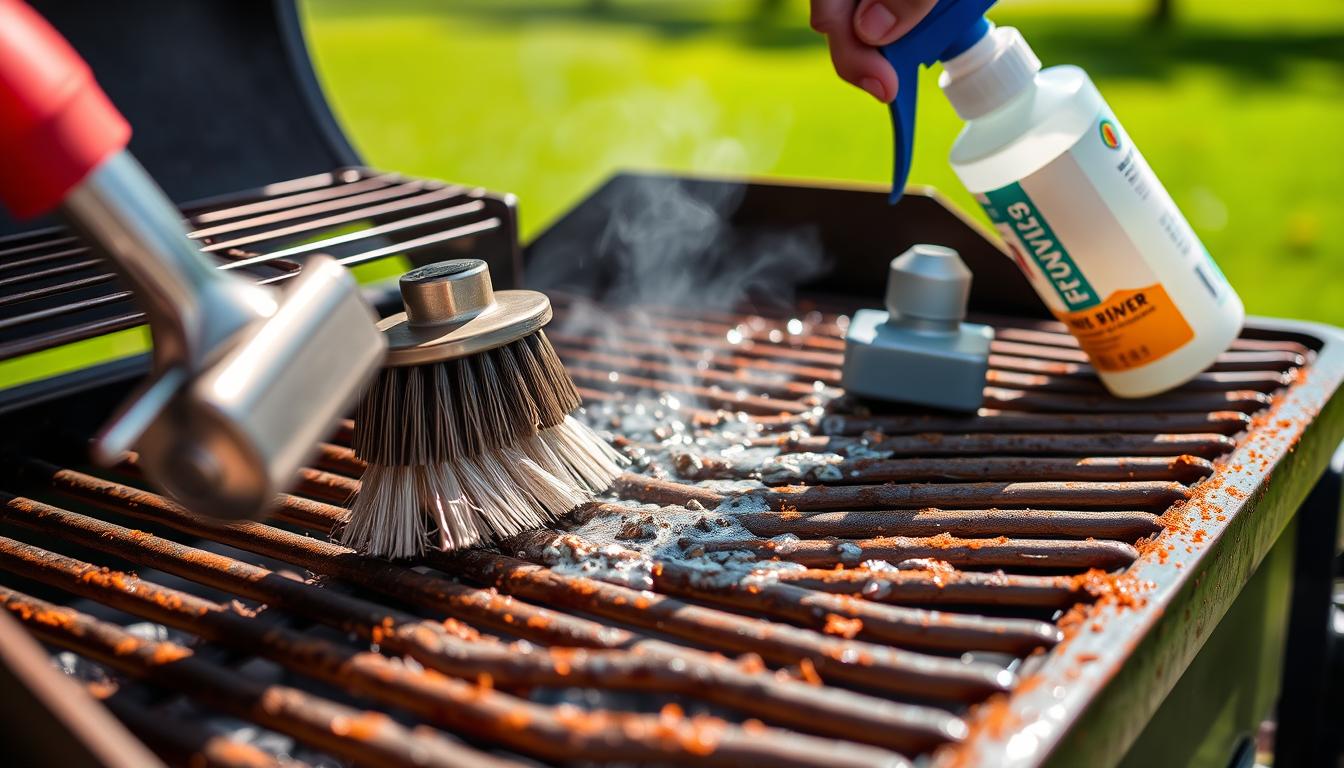 How to Clean a Rusty Barbecue