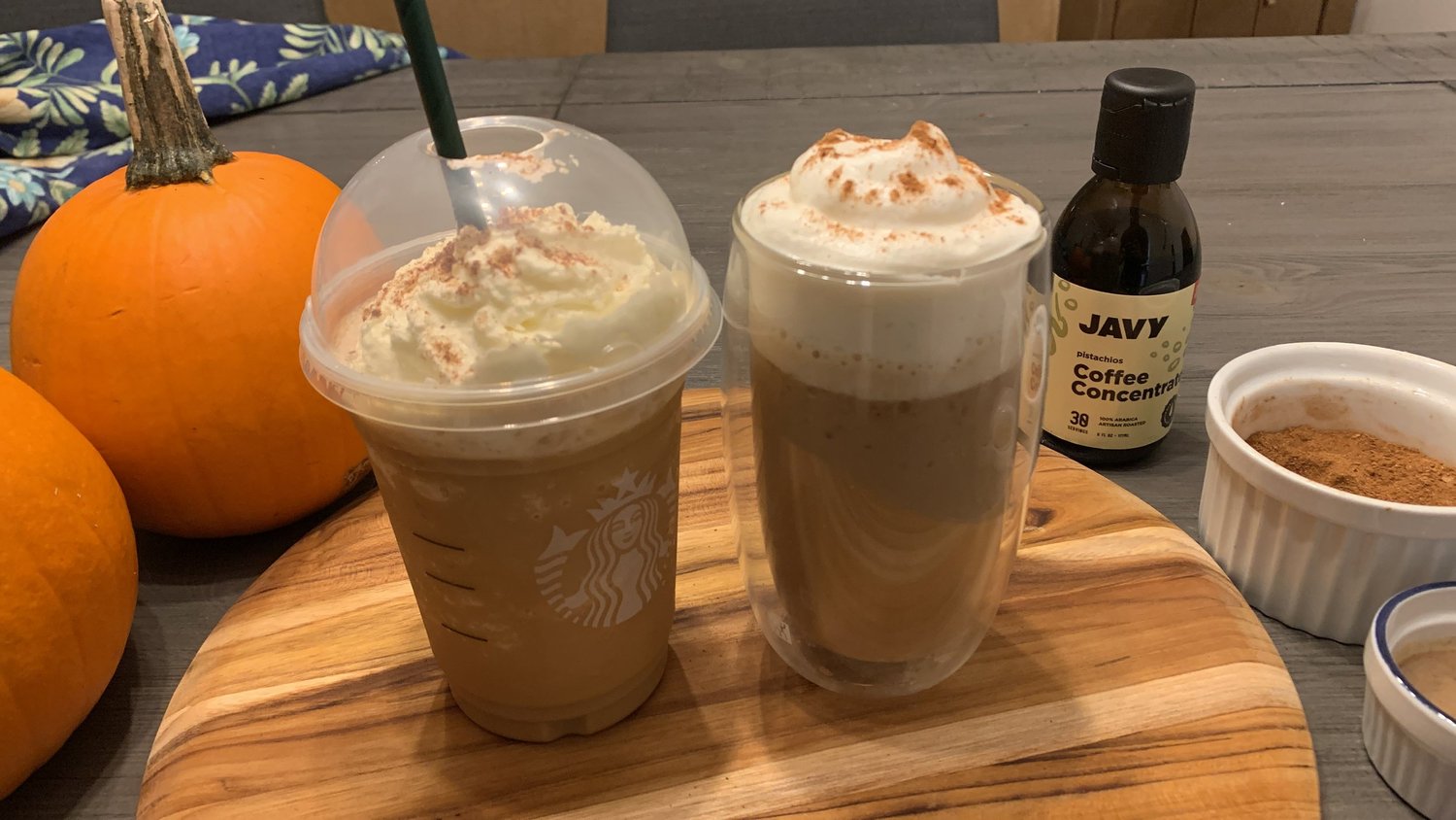 Does the Pumpkin Spice Frappuccino Have Coffee in It