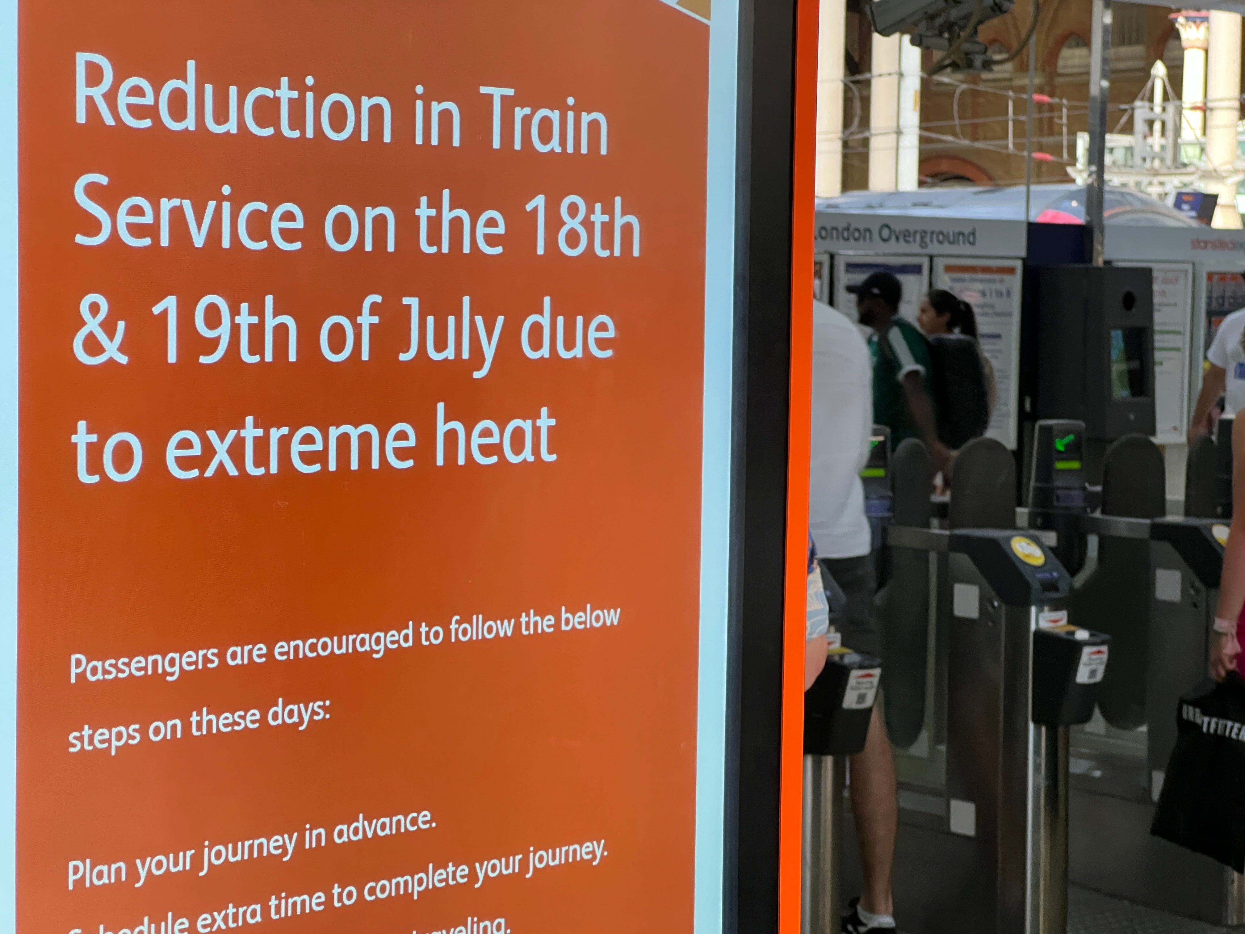 Heat-Related Incidents Cause Train Delays to and from Kings Cross