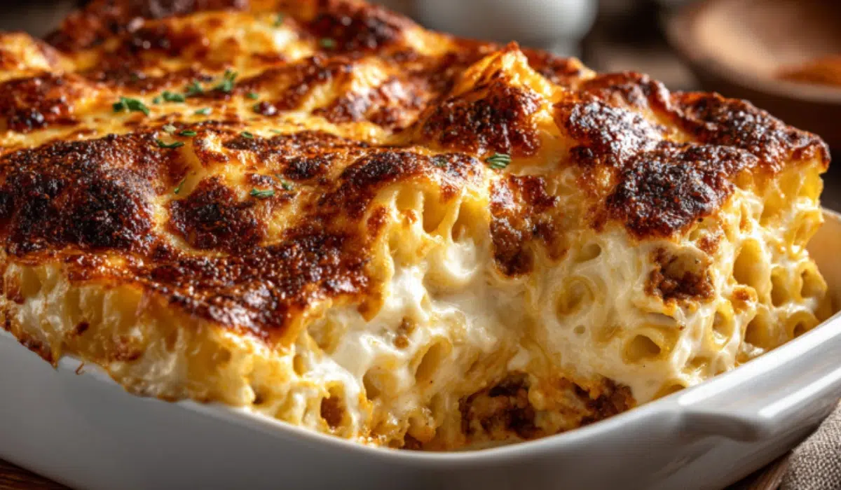 Pasta with Bechamel Recipe