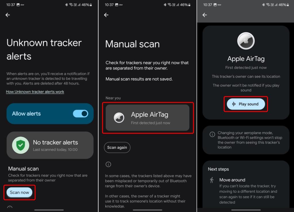Can Androids Detect Airtags