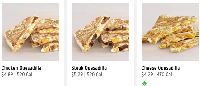 How Much Is a Quesadilla