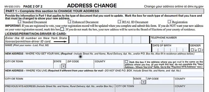 How to Change My Address for Car Registration