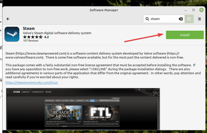 How to Install Steam on Linux Mint