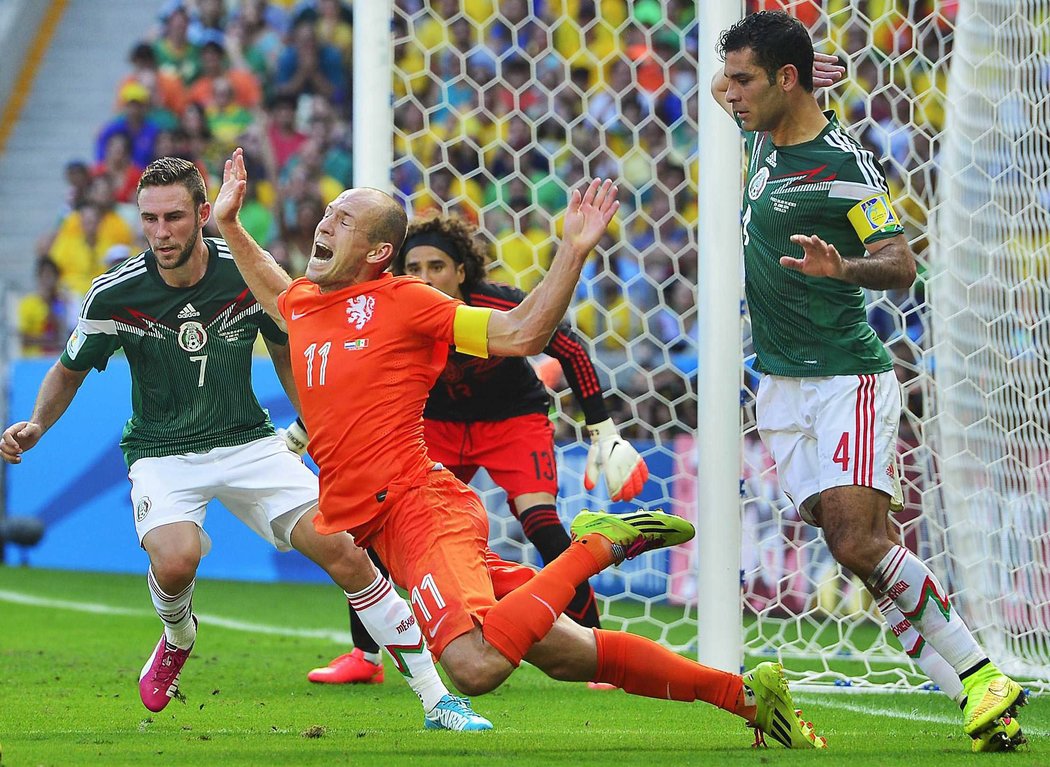 Mexico vs Holland World Cup 2014