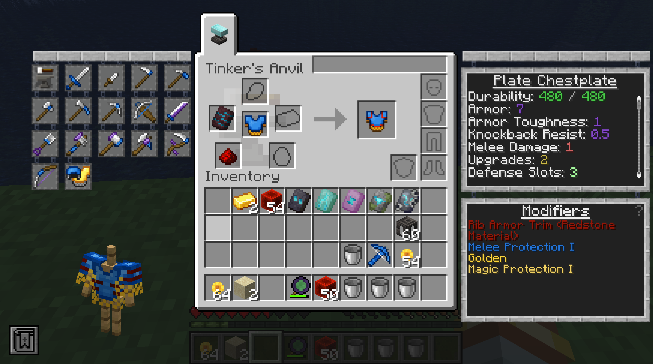How to Make Plate Armor Tinkers Construct