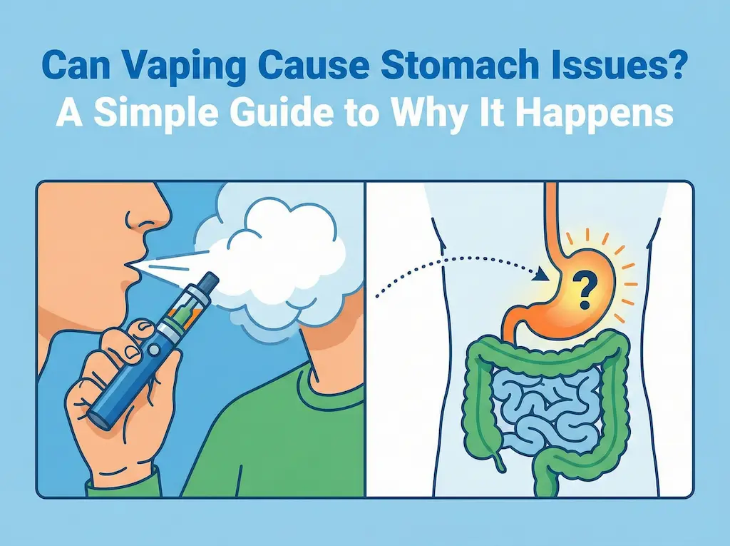 Can Vaping Cause Gas and Bloating