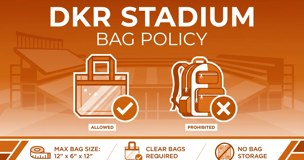 Dkr Bag Policy: What Longhorns Fans Need to Know Before Kickoff