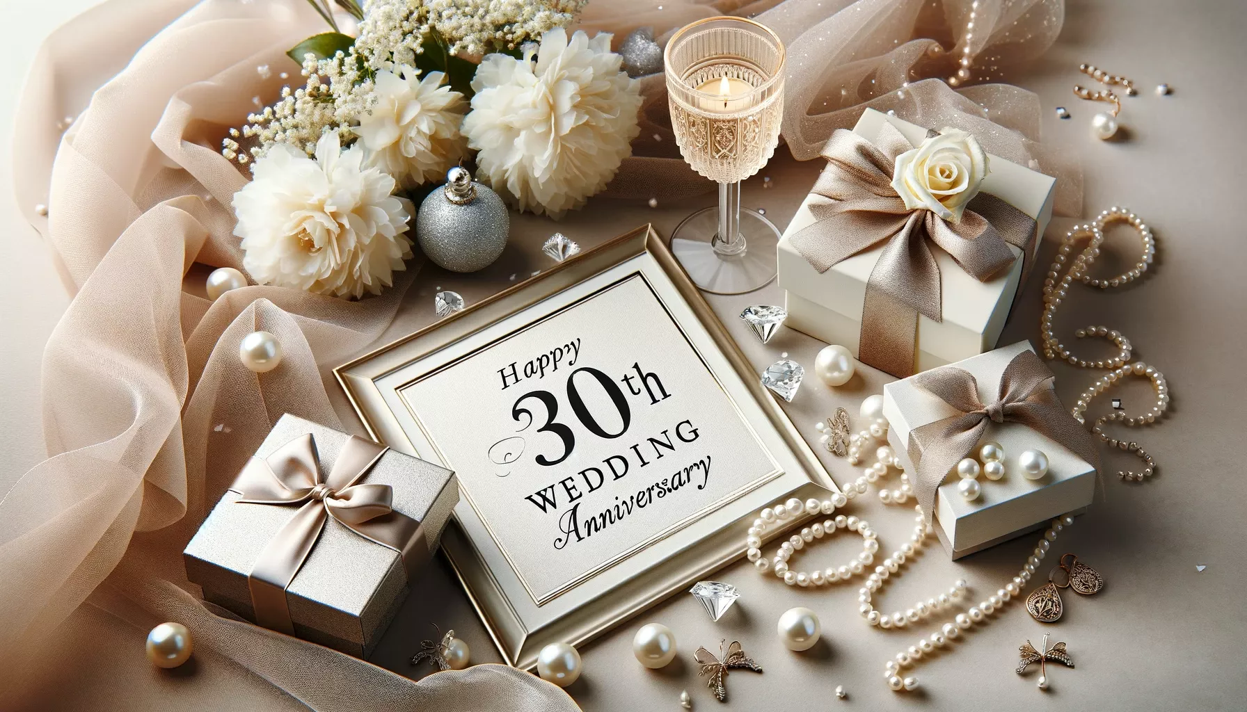 What Is a 30Th Wedding Anniversary Called