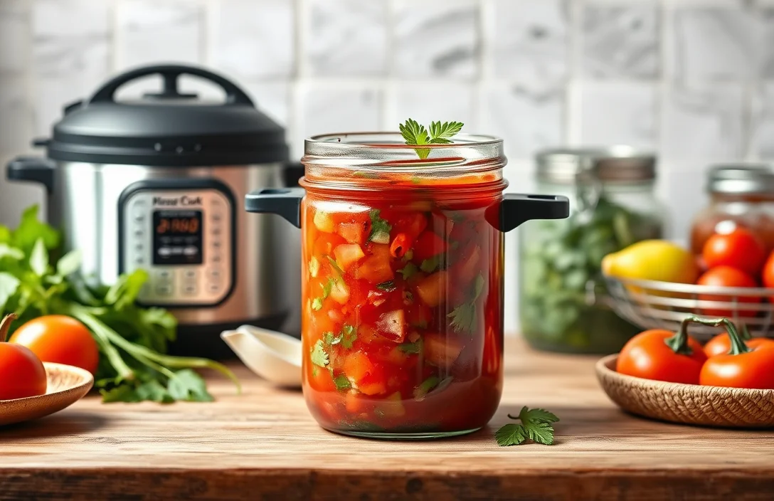 Pressure Canning Salsa Time