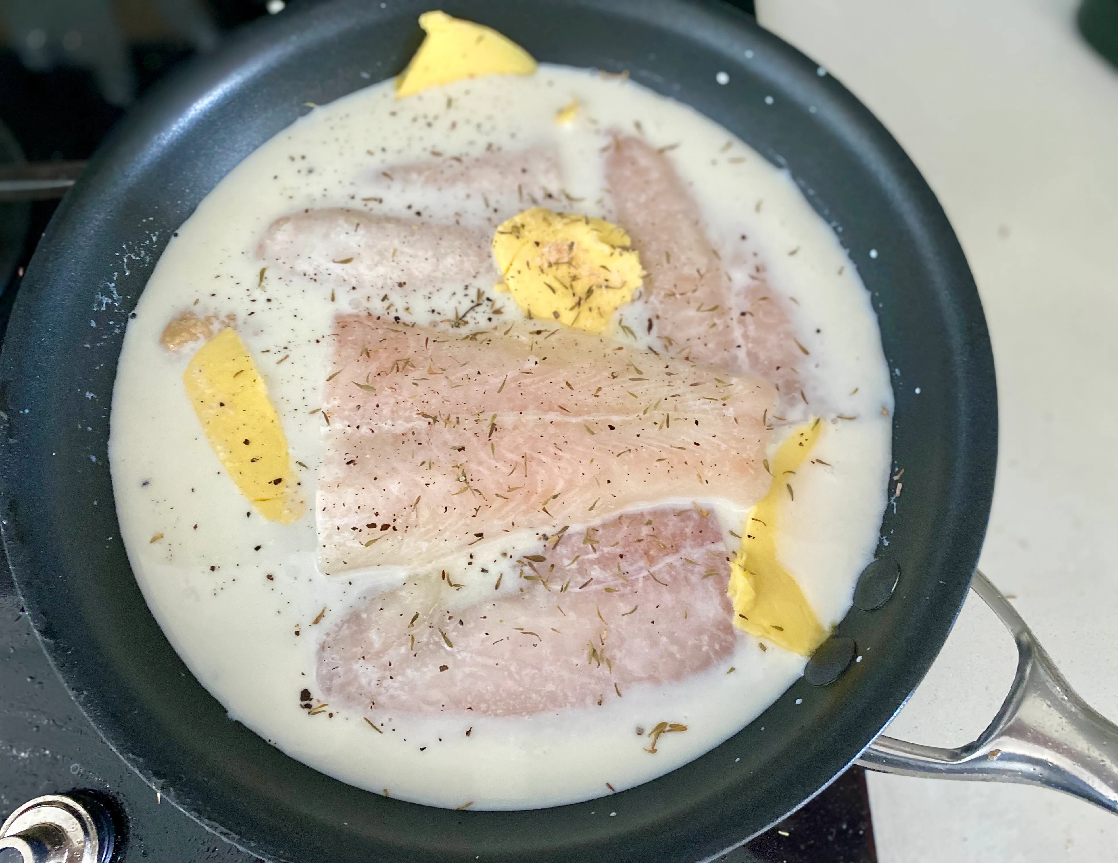 How to Poach Fish in Milk
