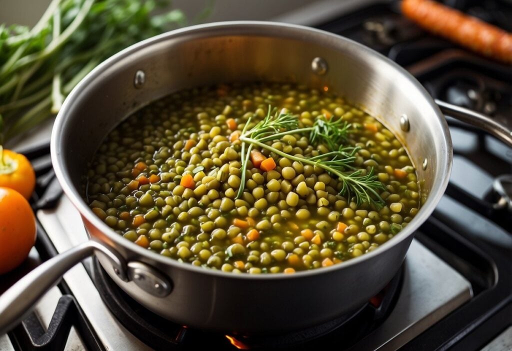 How to Cook Green Lentils on Stove