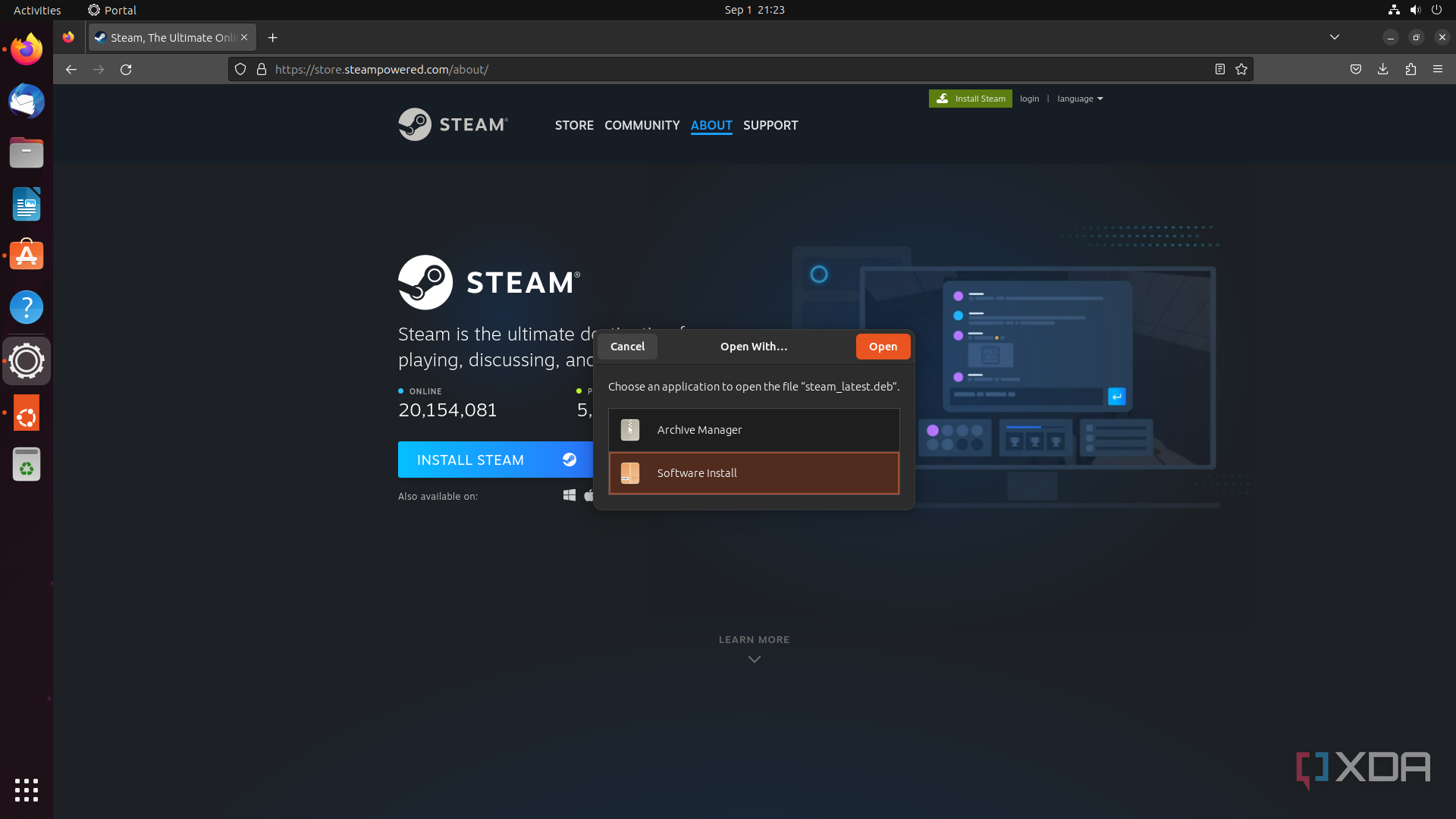 Steam for Linux Install