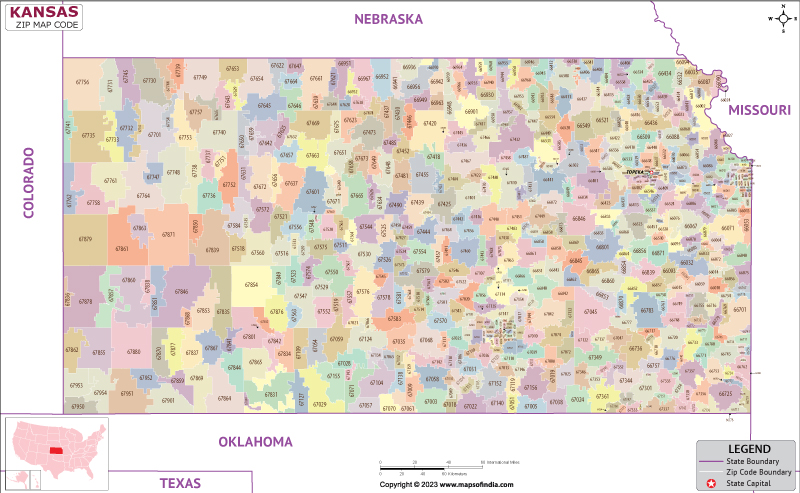 Kansas Post Code