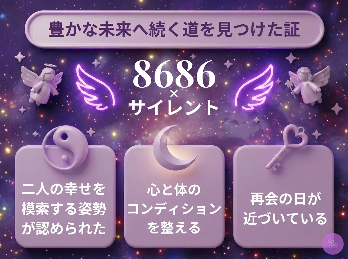 エンジェルナンバー8686の真実｜金運急上昇と執着を手放す転機