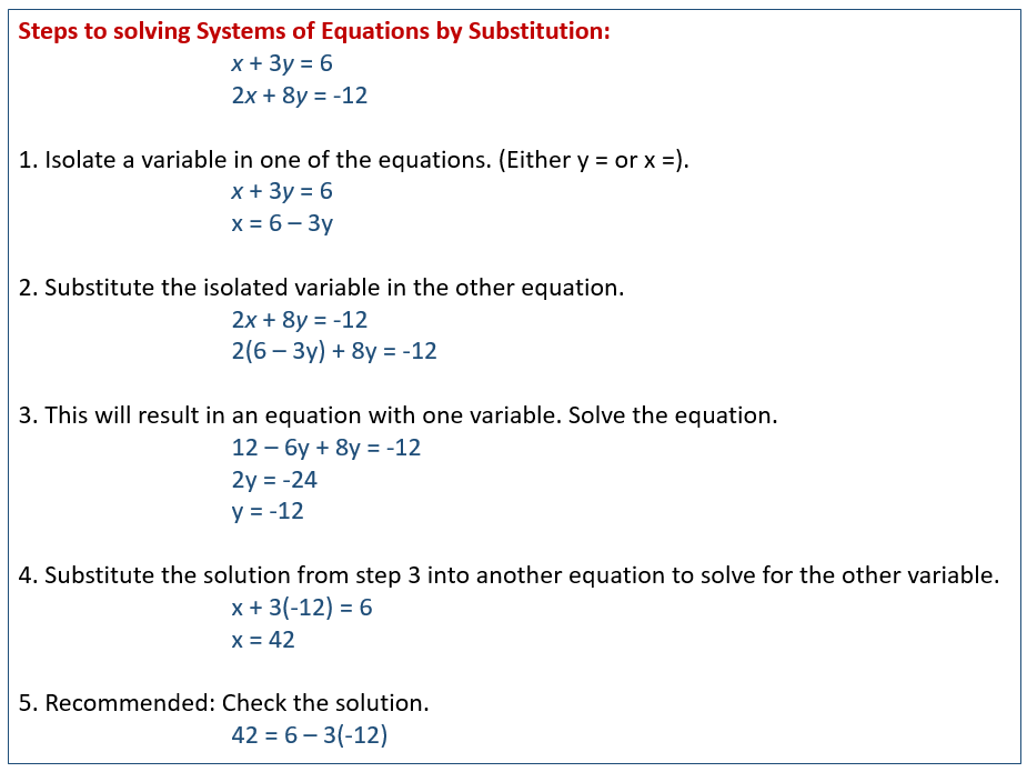 System of Equations Problems and Answers