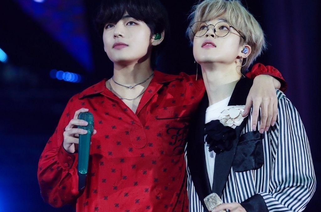 Bts v and Jimin Soulmate