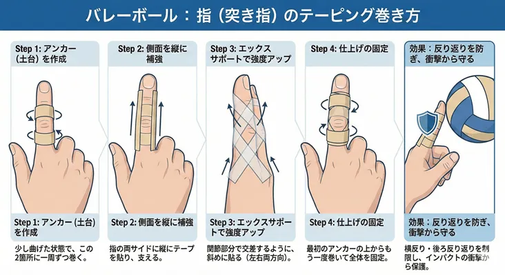 【徹底調査】 テーピング 指 バレーボール 人気理由と評判まとめ #966