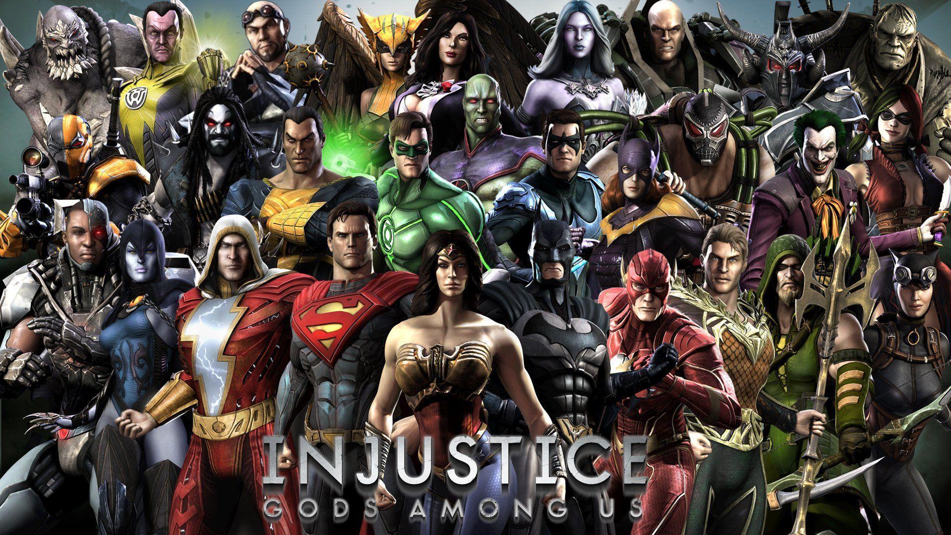 Injustice Gods Among Us Best Characters