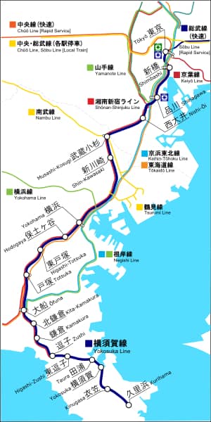 【2026年最新】横須賀線 路線図が明かす首都圏移動の新常識！成田空港・東京・鎌倉を繋ぐ最強ルートの秘密